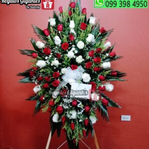 Palmera funebre 2, arreglos florales para condolencias