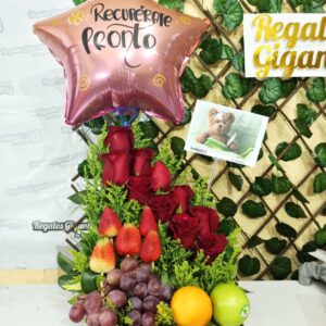 Arreglos floral (Toque frutal), entrega a domicilio