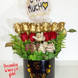 Arreglos floral brillos de amor