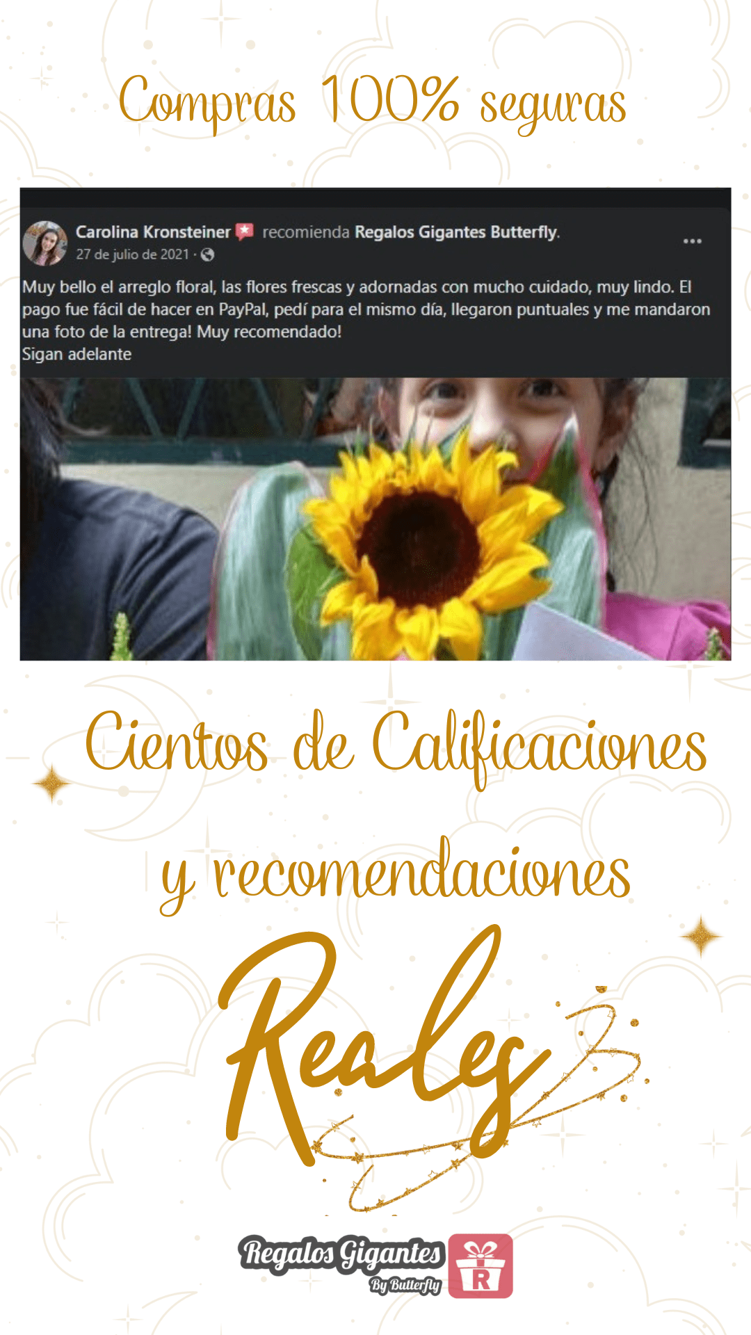 Calificaciones y recomedaciones de clientes en facebook