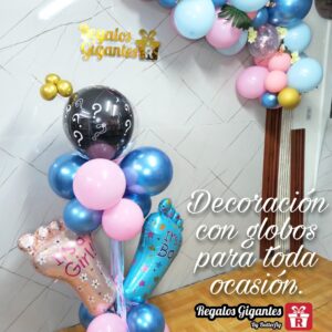 Torre para baby shower (boy o girl),