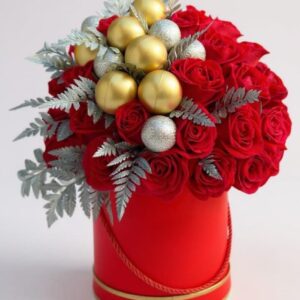 Arreglo floral navideño